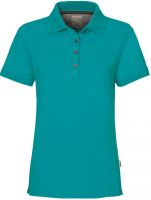 HAKRO-Damen-Poloshirt, Women-Arbeits-Berufs-Polo-Shirt, Cotton-Tec, 185 g / m, smaragd