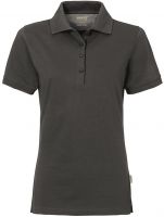 HAKRO-Damen-Poloshirt, Women-Arbeits-Berufs-Polo-Shirt, Cotton-Tec, anthrazit