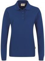 HAKRO-Damen-Longsleeve-Poloshirt, Women-Arbeits-Berufs-Polo-Shirt, Performance, ultramarinblau