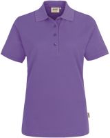 HAKRO-Damen-Poloshirt, Women-Arbeits-Berufs-Polo-Shirt, Performance, lavendel