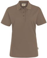 HAKRO-Damen-Poloshirt, Women-Arbeits-Berufs-Polo-Shirt, Performance, nougat