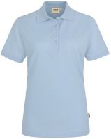 HAKRO-Damen-Poloshirt, Women-Arbeits-Berufs-Polo-Shirt, Performance, ice-blue