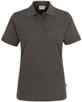 HAKRO-Damen-Poloshirt, Women-Arbeits-Berufs-Polo-Shirt, Performance, anthrazit-melange