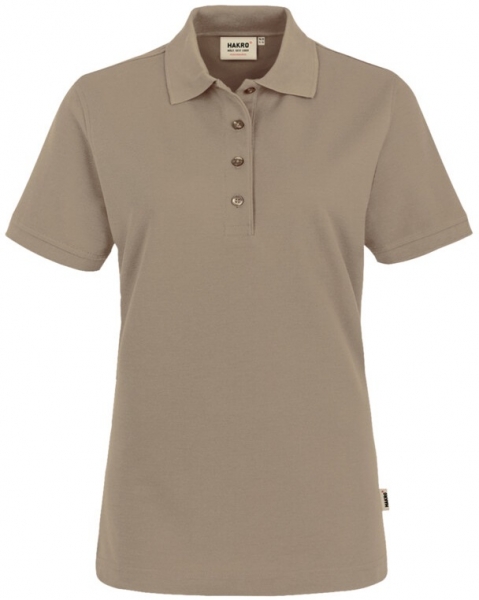HAKRO-Damen-Poloshirt, Women-Arbeits-Berufs-Polo-Shirt, Performance, 200 g / m, khaki