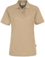 HAKRO-Damen-Poloshirt, Women-Arbeits-Berufs-Polo-Shirt, Top, sand
