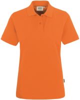 HAKRO-Damen-Poloshirt, Women-Arbeits-Berufs-Polo-Shirt, Top, orange