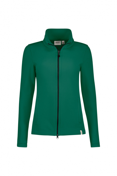 HAKRO Damen Fleecejacke ECO, 245 g/m, tanne