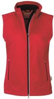 HAKRO-Women-Light-Softshell-Winter-Arbeits-Berufs-Weste,  Sarina, rot