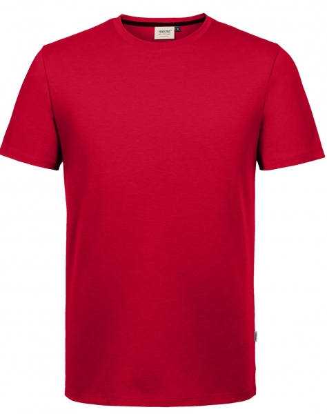 HAKRO-T-Shirt, Cotton-Tec, 185 g / m rot