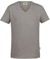 HAKRO-T-Shirt, Arbeits-Berufs-Shirt, Stretch, 170 g / m, grau meliert