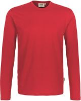 HAKRO-Longsleeve Heavy, rot
