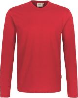 HAKRO-Longsleeve Heavy, rot