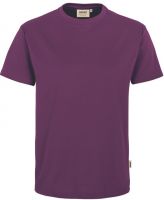 HAKRO-T-Shirt, Arbeits-Berufs-Shirt, Performance, aubergine