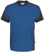 HAKRO-T-Shirt, Arbeits-Berufs-Shirt, Contrast Performance, royal