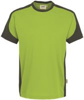 HAKRO-T-Shirt, Arbeits-Berufs-Shirt, Contrast Performance, kiwi