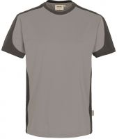 HAKRO-T-Shirt, Arbeits-Berufs-Shirt, Contrast Performance, titan