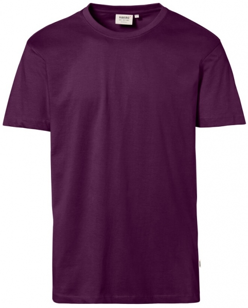 HAKRO-T-Shirt, Arbeits-Berufs-Shirt, Classic, aubergine