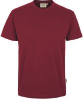 HAKRO-T-Shirt, Arbeits-Berufs-Shirt, Heavy, weinrot