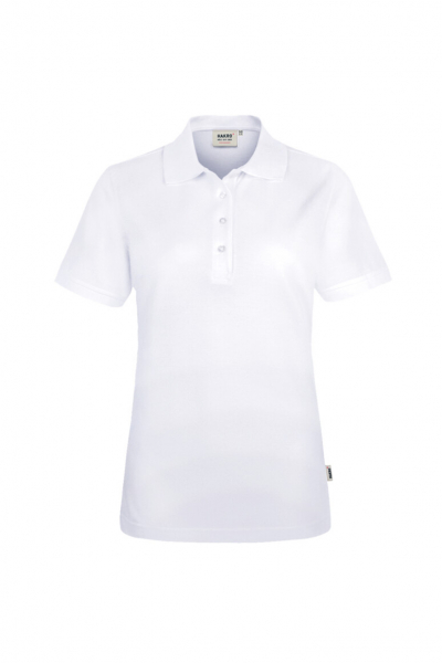 HAKRO Damen Poloshirt MIKRALINAR ECO, 1/2 Arm, 200 g/m, wei