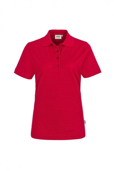 HAKRO Damen Poloshirt MIKRALINAR ECO, 1/2 Arm, 200 g/m, rot