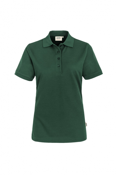 HAKRO Damen Poloshirt MIKRALINAR ECO, 1/2 Arm, 200 g/m, tanne