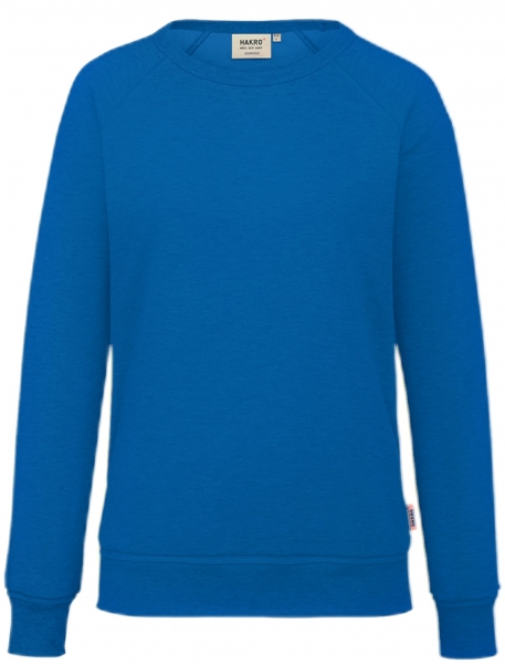 HAKRO-Damen-Raglan-Sweatshirt, 300 g / m, royalblau