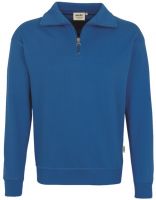 HAKRO-Zip-Sweatshirt Premium, Arbeits-Berufs-Shirt, royal