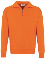 HAKRO-Zip-Sweatshirt Premium, Arbeits-Berufs-Shirt, orange