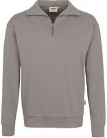 HAKRO-Zip-Sweatshirt Premium, Arbeits-Berufs-Shirt, titan