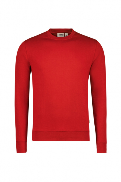 HAKRO Sweatshirt MIKRALINAR ECO, langarm, 290 g/m, rot