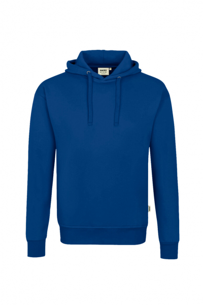 HAKRO Kapuzen-Sweatshirt Bio-Baumwolle GOTS, langarm, 290 g/m, royalblau