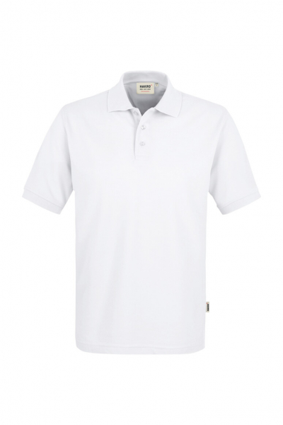 HAKRO Poloshirt MIKRALINAR ECO, 1/2 Arm, 200 g/m, wei