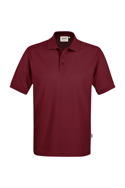 HAKRO Poloshirt MIKRALINAR ECO, 1/2 Arm, 200 g/m, weinrot