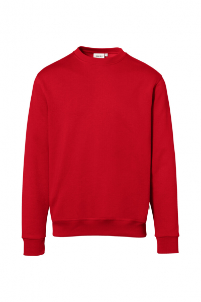 HAKRO Sweatshirt Bio-Baumwolle GOTS, langarm, 290 g/m, rot