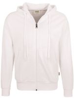 HAKRO-Kapuzen-Sweatjacke Premium, wei