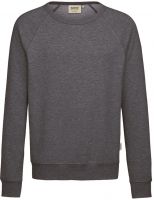 HAKRO-Raglan-Sweatshirt, Arbeits-Berufs-Shirt, 300 g / m, tinte meliert