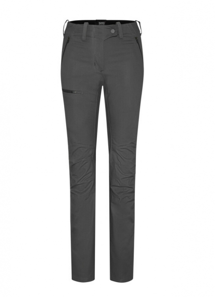 HAKRO-Damen-Performance-Hose X-Stretch, 285 g/m, karbongrau