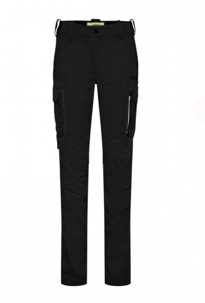 HAKRO-Damen-Worker-Performance-Hose X-Stretch Eco, 285 g/m, schwarz