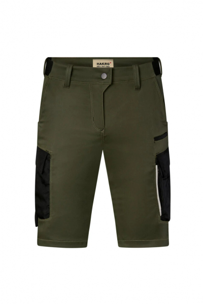 HAKRO- Worker-Performance-Shorts ECO, Farbe: olive