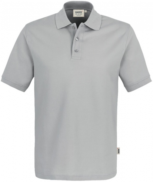 HAKRO-Poloshirt, Arbeits-Berufs-Polo-Shirt, Top, silber