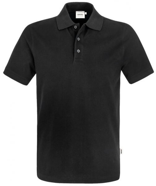 HAKRO-Premium-Poloshirt, Arbeits-Berufs-Polo-Shirt, Pima-Cotton, schwarz