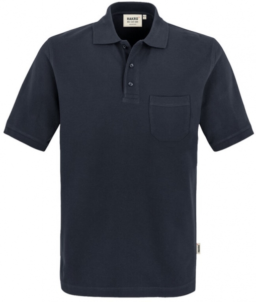 HAKRO-Pocket-Poloshirt, Arbeits-Berufs-Polo-Shirt, Top, tinte