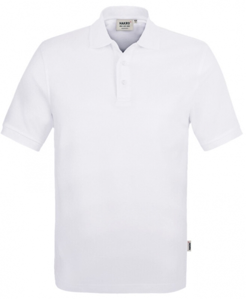 HAKRO-Poloshirt, Arbeits-Berufs-Polo-Shirt, Classic, wei