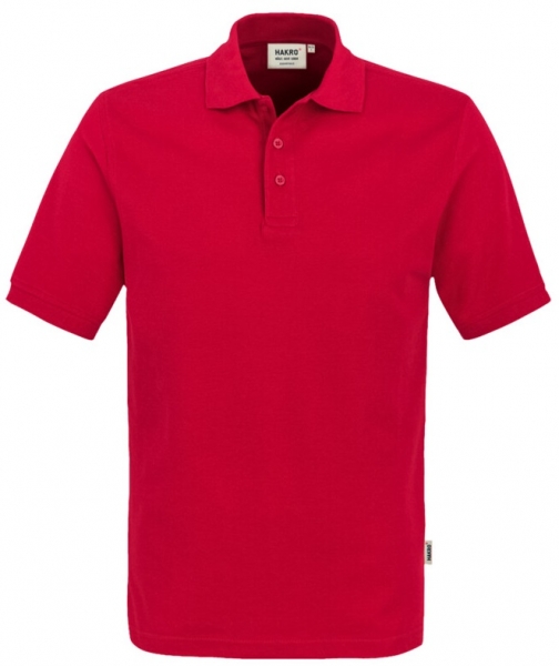 HAKRO-Poloshirt, Arbeits-Berufs-Polo-Shirt, Classic, rot