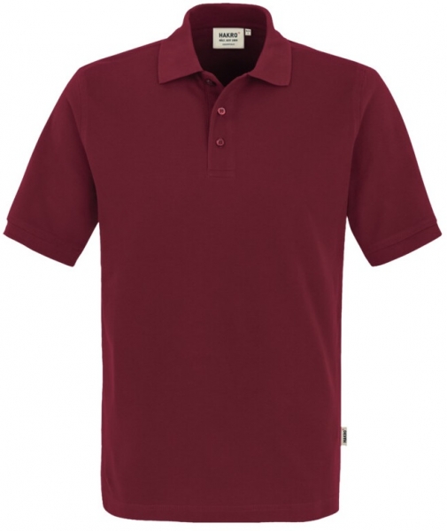 HAKRO-Poloshirt, Arbeits-Berufs-Polo-Shirt, Classic, weinrot