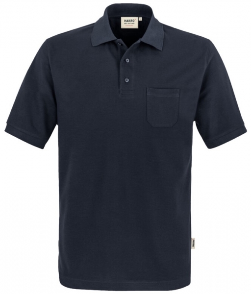 HAKRO-Pocket-Poloshirt, Arbeits-Berufs-Polo-Shirt, Performance, tinte