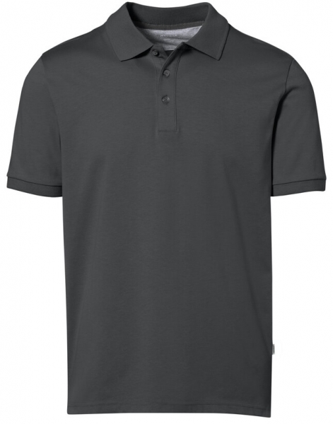 HAKRO-Poloshirt, Arbeits-Berufs-Polo-Shirt, Cotton-Tec, anthrazit