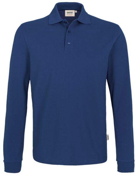 HAKRO-Longsleeve-Poloshirt, Arbeits-Berufs-Polo-Shirt, Performance, ultramarinblau