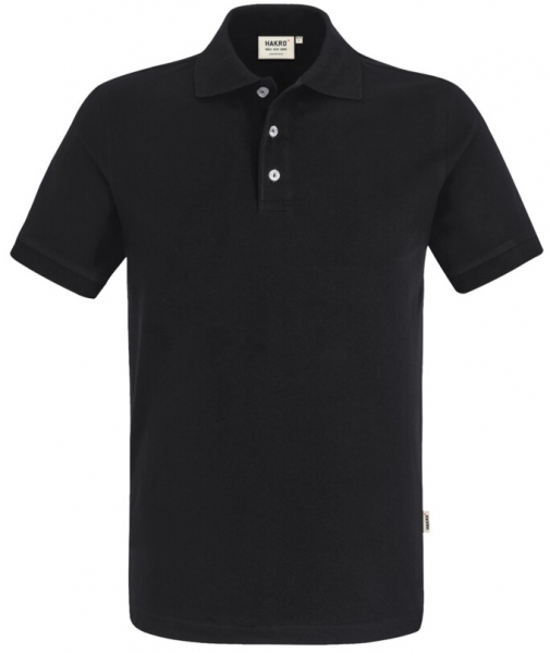 HAKRO-Poloshirt, Arbeits-Berufs-Polo-Shirt, Stretch, schwarz