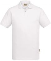 HAKRO-Poloshirt, Arbeits-Berufs-Polo-Shirt, GOTS-Organic, 200 g / m, wei